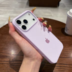 Solid Color Liquid Silicone Soft Case – Compatible with iPhone 17 and All Other iPhone Models