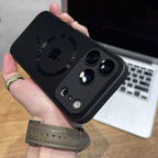 Magnetic Gradient Frosted Matte iPhone Case – Compatible with iPhone 17 and All Other Models