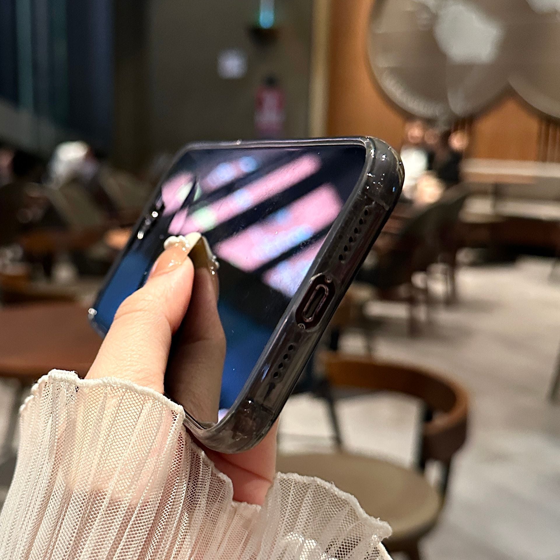 Water ripple simple and stylish iPhone case