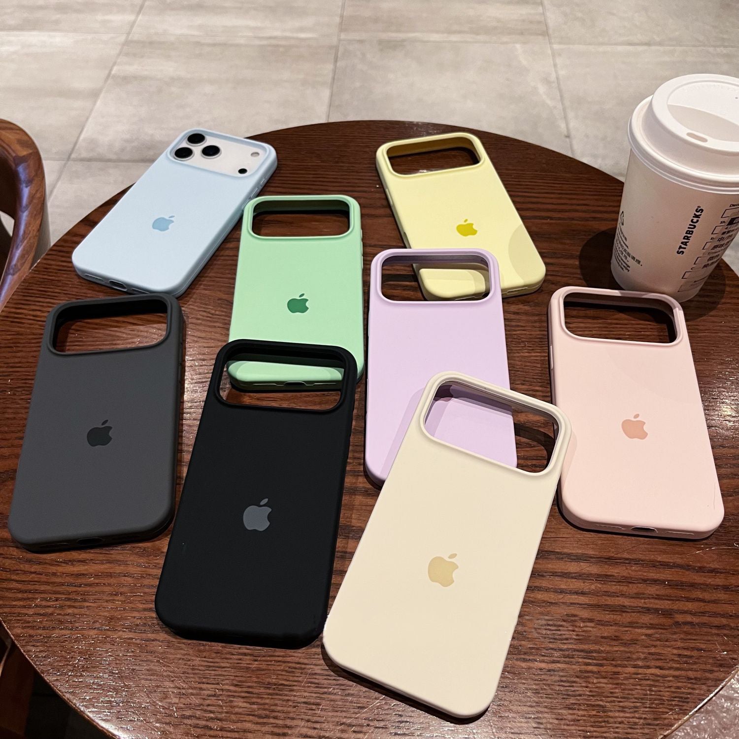 Solid Color Liquid Silicone Soft Case – Compatible with iPhone 17 and All Other iPhone Models