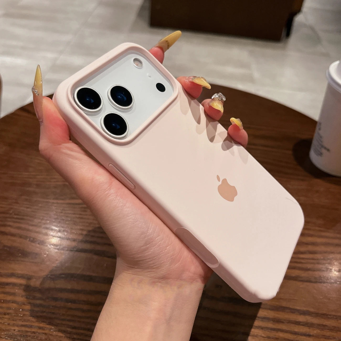 Solid Color Liquid Silicone Soft Case – Compatible with iPhone 17 and All Other iPhone Models