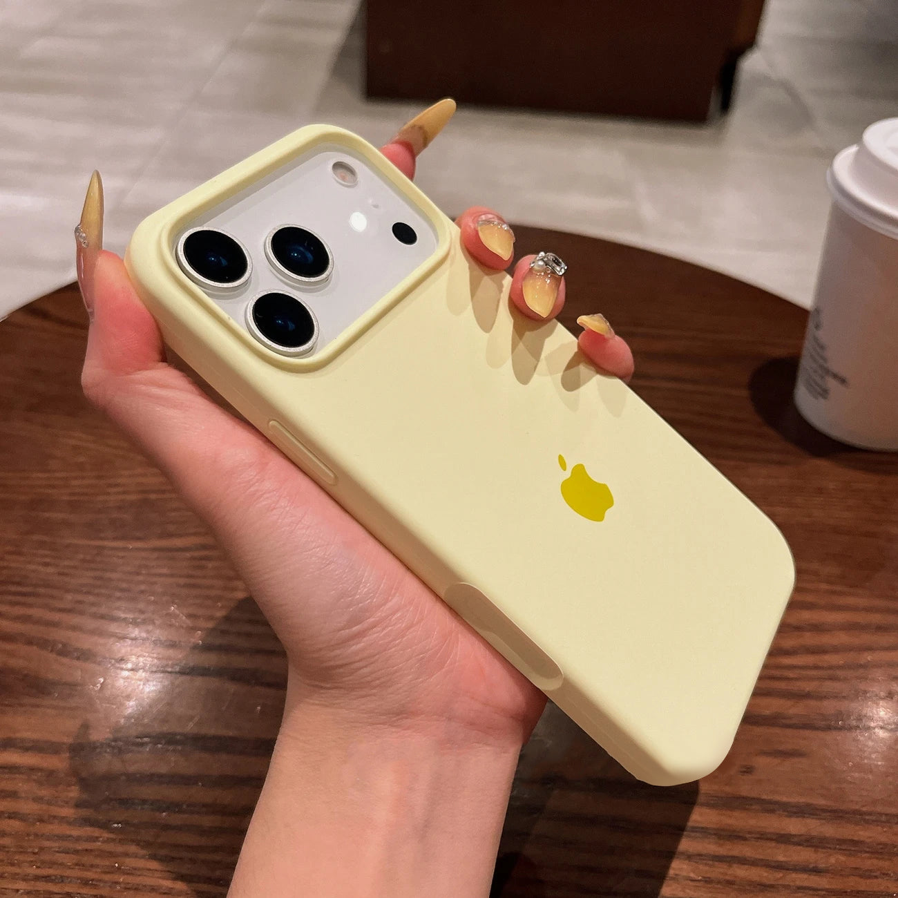 Solid Color Liquid Silicone Soft Case – Compatible with iPhone 17 and All Other iPhone Models