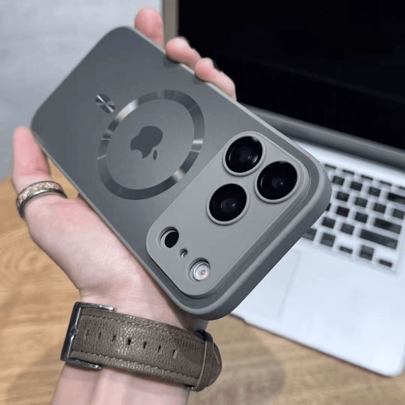 Magnetic Gradient Frosted Matte iPhone Case – Compatible with iPhone 17 and All Other Models