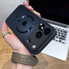 Magnetic Gradient Frosted Matte iPhone Case – Compatible with iPhone 17 and All Other Models