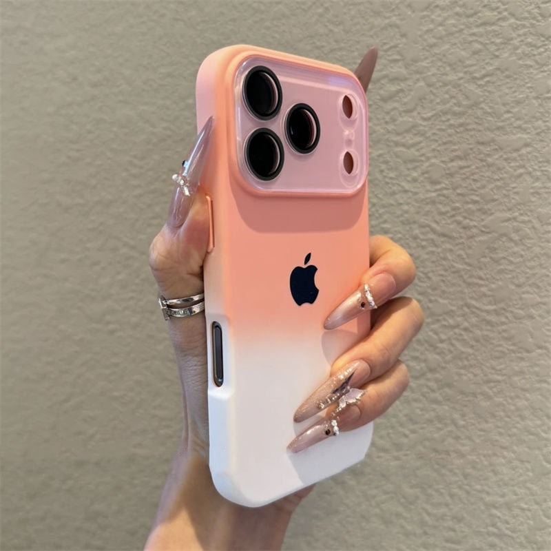 Minimalist Gradient Soft Gel iPhone Case – Compatible with iPhone 17 and All Other iPhone Models