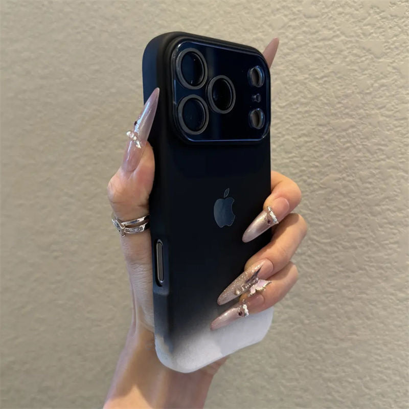 Minimalist Gradient Soft Gel iPhone Case – Compatible with iPhone 17 and All Other iPhone Models