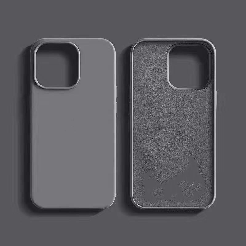 Liquid silicone phone case for iPhone 17 series