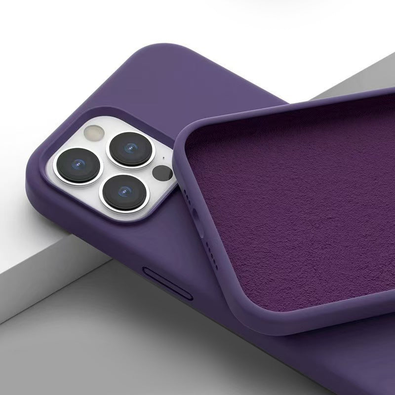 Liquid silicone phone case for iPhone 17 series