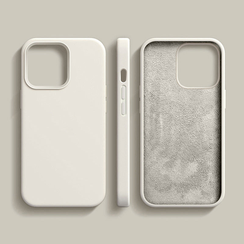 Liquid silicone phone case for iPhone 17 series