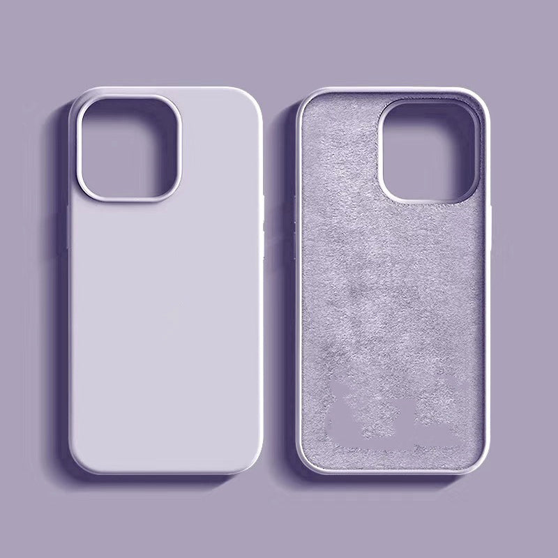Liquid silicone phone case for iPhone 17 series