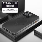 Multi-color titanium alloy series magnetic metal frame mobile phone case
